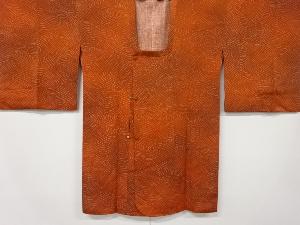 リサイクル　波模様道行コート